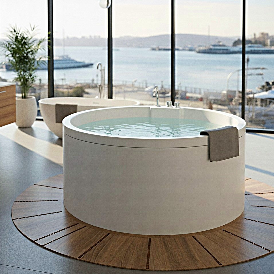 Ferris Acrylic Freestanding Bathtub Made in Turkey